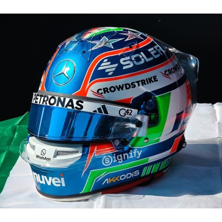 Casque Helmet 1/5 Kimi Antonelli Mercedes F1 Italie 2025 Spark 5HF212