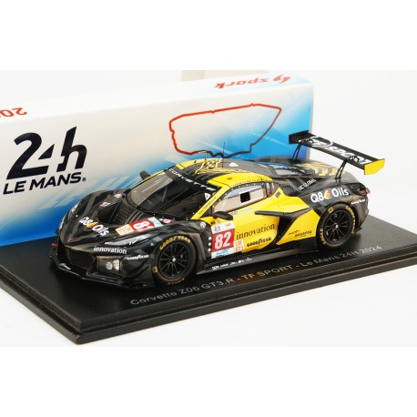 Chevrolet Corvette Z06 GT3 82 24 Heures du Mans 2024 Spark S9156