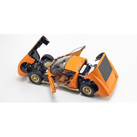 Lamborghini Miura P400 1968 Orange Gold Kyosho 08314PB
