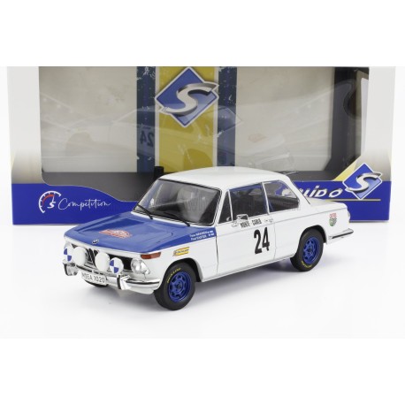 BMW 2002 Ti night version 24 Rallye Monte Carlo 1969 Timo Makinen - Paul Easter Solido S1808603