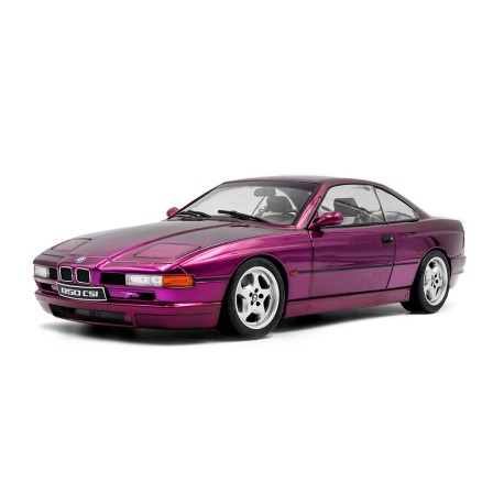 BMW 850 CSi E31 Coupe 1992 Purple Solido S1807006