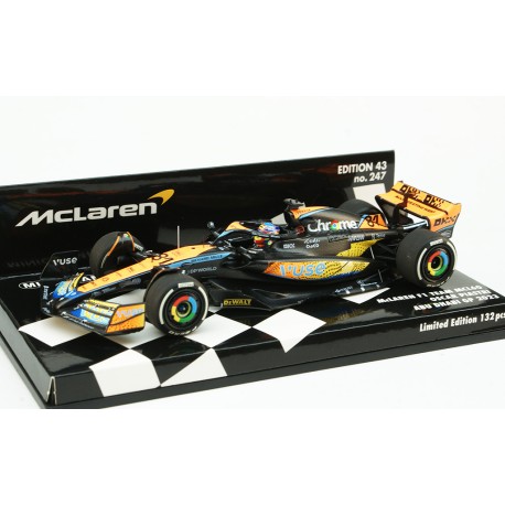 McLaren Mercedes MCL60 81 Oscar Piastri F1 Abu Dhabi 2023 Minichamps 537236681