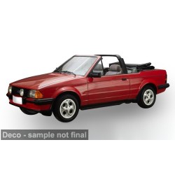 Ford Escort XR3i 1984 Red Sunstar SUN4989R