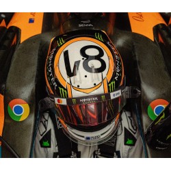 Casque Helmet 1/5 Oscar Piastri McLaren F1 Monaco 2025 Spark 5HF214