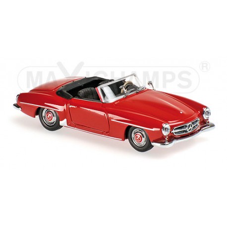 Mercedes-Benz 190 SL 1955 Rouge foncée Maxichamps 940033131