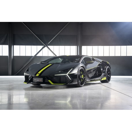 Lamborghini Revuelto 2024 Grigio Telesto Nero Noctis Verde Scandal Looksmart LS543K