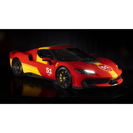 Ferrari 296 Speciale Piloti 2024 Rosso Scuderia Looksmart LS564H