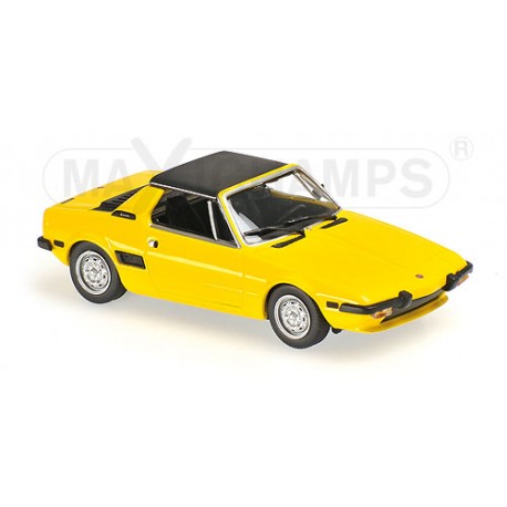 Fiat X1/9 1974 Jaune Maxichamps 940121660