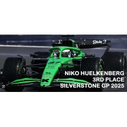 Sauber Ferrari C45 27 Nico Hulkenberg F1 3rd Angleterre 1st career podium 2025 Minichamps 417251227
