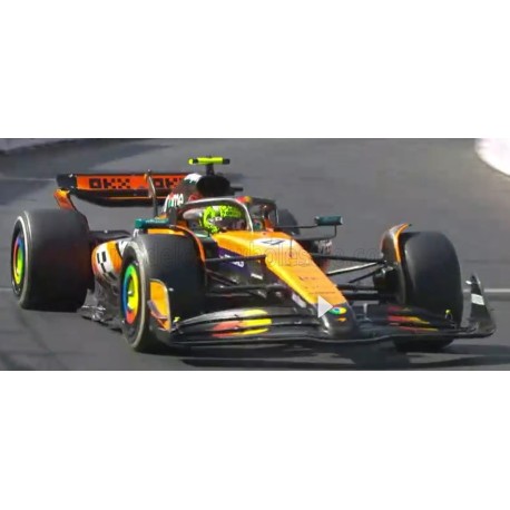McLaren Mercedes MCL39 4 Lando Norris F1 Winner Monaco 2025 Minichamps 537252504