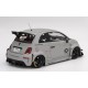 Fiat Abarth 595 LB-Works X Abas Works Fighters 2024 Solid Grey Truescale TS0622