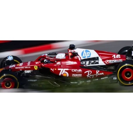 Ferrari SF-25 16 Charles Leclerc F1 2nd Monaco 2025 Minichamps BBR252016