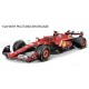 Ferrari SF-24 with showcase 55 Carlos Sainz Jr F1 2024 Bburago BU26821-S
