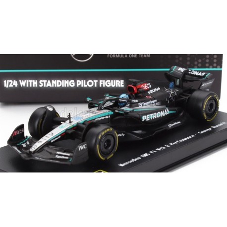 Mercedes W15 EQ Performance 63 George Russell F1 2024 Bburago BU28069-R
