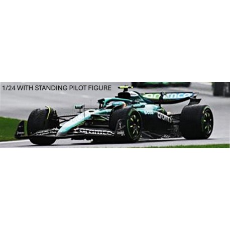 Aston Martin Mercedes AMR25 14 Fernando Alonso F1 2025 Bburago BU28071-A