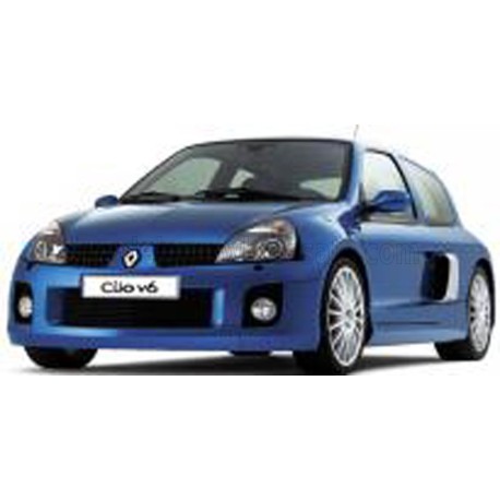 Renault Clio Sport V6 Phase II 2003 Blue Solido S4318101