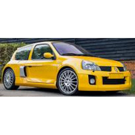 Renault Clio Sport V6 Phase II 2003 Yellow Solido S4318102