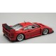 Ferrari F40 LM Press Version Enkei silver wheels 1996 Red Tecnomodel TEC43-67A