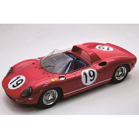 Ferrari 330P 4.0L V12 19 3rd 24 Heures du Mans 1964 Tecnomodel TM18-309D