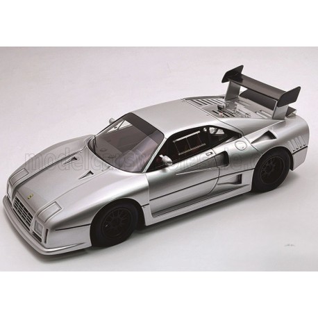 Ferrari 288 GTO Evoluzione Black Wheels 1985 Nurburgring Silver Tecnomodel TM18-361F