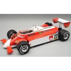 Alfa Romeo 179 22 Patrick Depailler F1 Monaco 1980 Tecnomodel TM18-365C