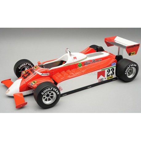 Alfa Romeo 179 23 Bruno Giacomelli F1 Monaco 1980 Tecnomodel TM18-365D