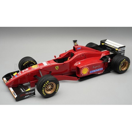 Ferrari F310 with rain tyres 2 Eddie Irvine F1 Espagne 1996 Tecnomodel TM18-387D
