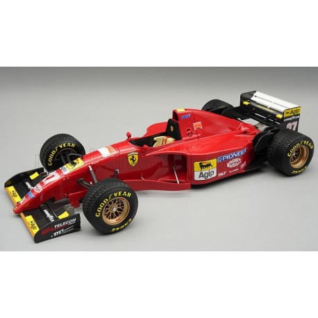 Ferrari 412T2 with rain tyres 27 Jean Alesi F1 Japon 1995 Tecnomodel TM18-388A