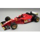 Ferrari 412T2 with rain tyres 28 Gerhard Berger F1 Japon 1995 Tecnomodel TM18-388D