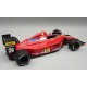 Ferrari 642 with rain tyres 28 Jean Alesi F1 Angleterre 1991 Tecnomodel TM18-392A