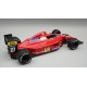 Ferrari 642 with rain tyres 27 Alain Prost F1 Saint Marin 1991 Tecnomodel TM18-392D