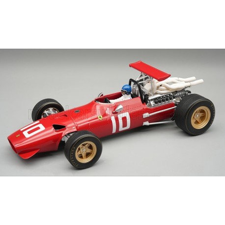 Ferrari 312 with driver 10 Jacky Ickx F1 Pays Bas 1968 Tecnomodel TMD18-317B