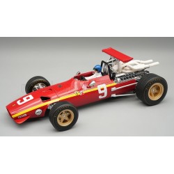 Ferrari 312 with driver 9 Jacky Ickx F1 Nurburgring 1968 Tecnomodel TMD18-317C