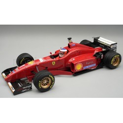 Ferrari F310 with driver and rain tyres 1 Michael Schumacher F1 Espagne 1996 Tecnomodel TMD18-332A
