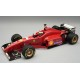 Ferrari F310 with driver and rain tyres 2 Eddie Irvine F1 Espagne 1996 Tecnomodel TMD18-332D