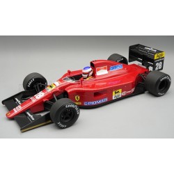 Ferrari 642 with driver 28 Jean Alesi F1 Belgique 1991 Tecnomodel TMD18-335C