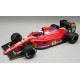 Ferrari 642 with driver and rain tyres 27 Alain Prost F1 Saint Marin 1991 Tecnomodel TMD18-335D