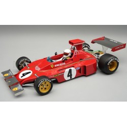 Ferrari 312 B3 with driver 4 Arturo Merzario F1 Autriche 1973 Tecnomodel TMD18-412A
