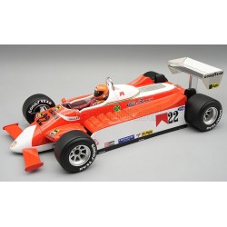 Alfa Romeo 179 with driver 22 Vittorio Brambilla F1 Pays Bas 1980 Tecnomodel TMD18-421A