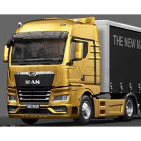 MAN TGX 18.520 Tractor Truck 2-Assi 2021 Gold Solido S2400601