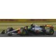 McLaren Mercedes MCL39 with driver and showcase 4 Lando Norris F1 Winner Angleterre 2025 Bburago BU38249-SIL-4