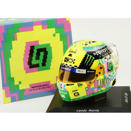 Casque Helmet 1/5 Lando Norris McLaren F1 Angleterre 2024 Spark 5HF162
