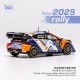 Hyundai I20 N Rally1 8 5th Rallye Monte Carlo 2025 Ott Tanak - Martin Jarveoja IXO RAM973B
