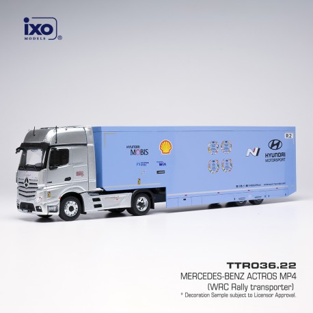 Mercedes Actros MP4 Rallye WRC 2024 Hyundai Motorsport IXO TTR036
