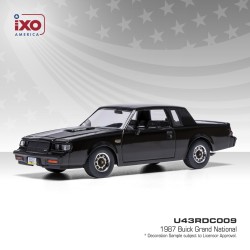 Buick Grand National 1987 Black IXO U43RDC009