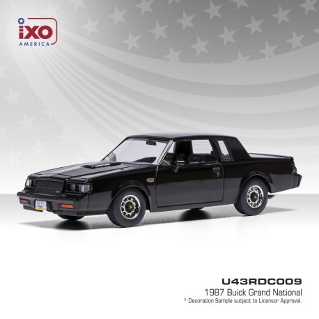 Buick Grand National 1987 Black IXO U43RDC009