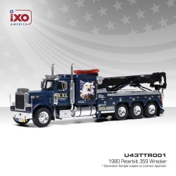 Peterbilt 359 Wrecker 1980 Blue IXO U43TTR001