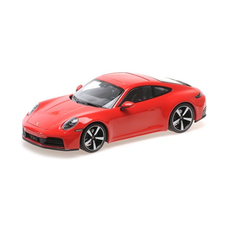 Porsche 911 992.2 Carrera Coupe 2024 Red Minichamps 155064020