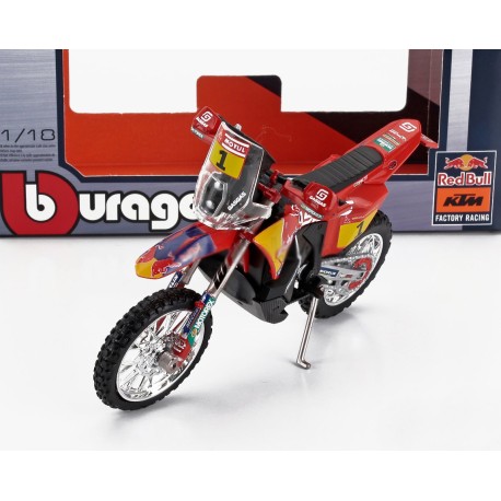 KTM RX450F 1 Rallye Dakar 2023 Sam Sunderland Bburago BU51091