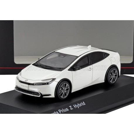 Toyota&nbsp;Prius Z Hybrid 2023 White Kyosho KSR43131W